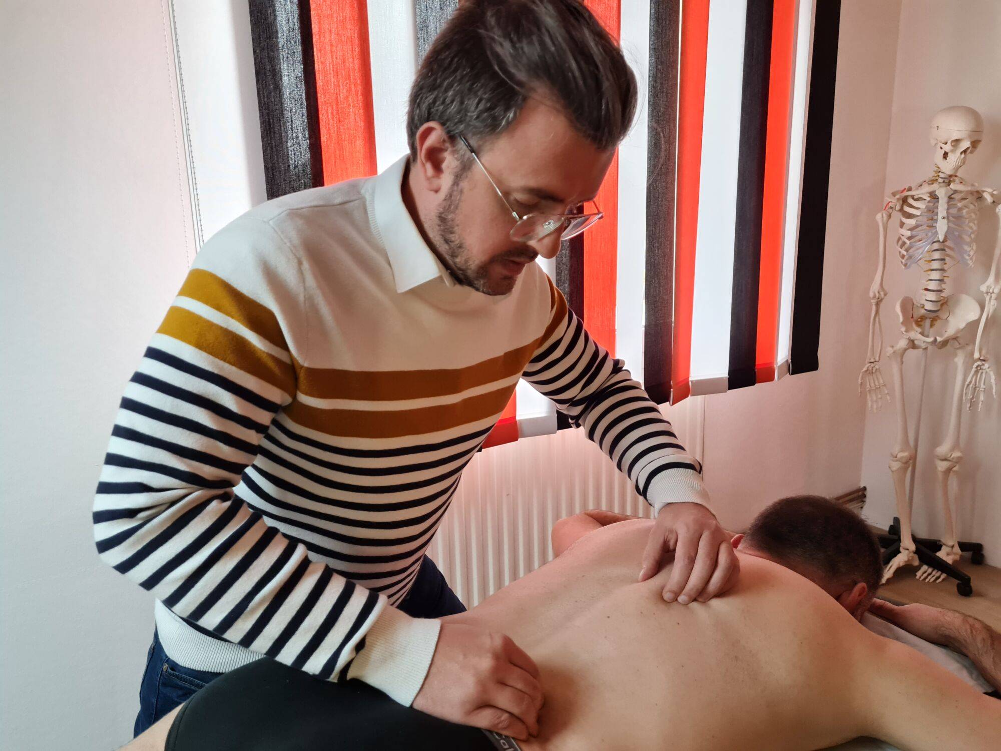 20231019_114024 | Korrexos DEBREU Aurélien : Séance d’Enthésothérapie, nouvelle thérapie manuelle mise en évidence en imagerie médicale. Saverne 1